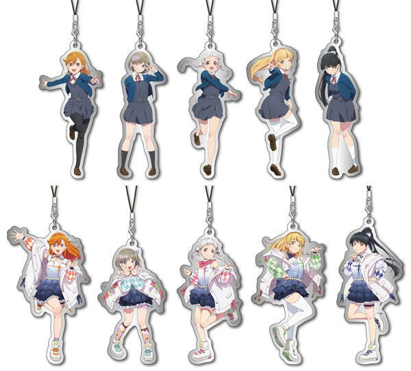 [Online Exclusive] Love Live! Superstar!! Metal Charm Strap Vol.1 (1 Random Blind Pack)