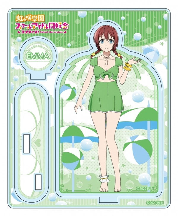 [Online Exclusive] Love Live! Nijigasaki School Idol Club Acrylic Stand - Swimsuit Ver. - Emma Verde