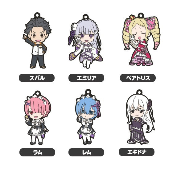 [Online Exclusive] Re:Zero Nendoroid Plus Collectible Keychains (1 Random Blind Pack)