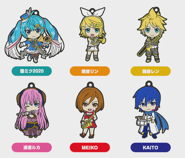 [Online Exclusive] Character Vocaloid Series 01 Hatsune Miku Nendoroid Plus Rubber Keychain Band Together Vol.2 (1 Random Blind Pack)
