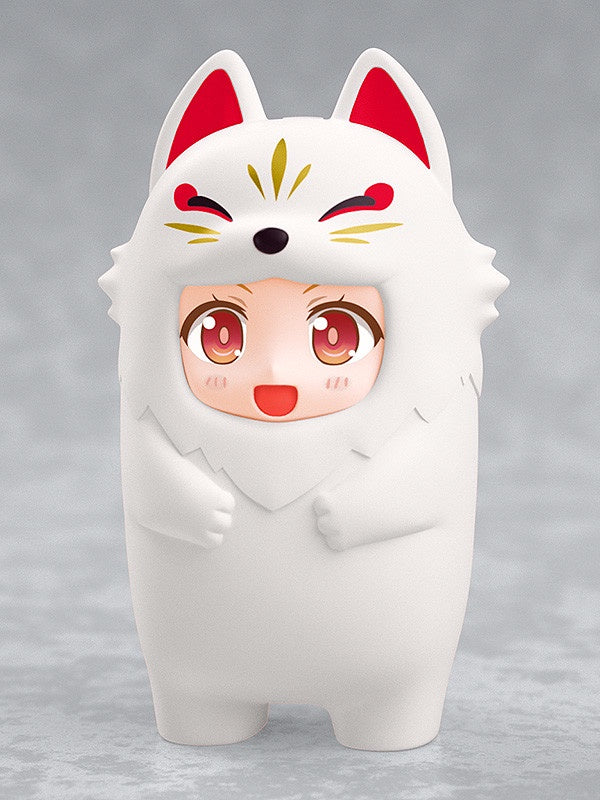 Nendoroid More Kigurumi Face Parts Case (White Kitsune)