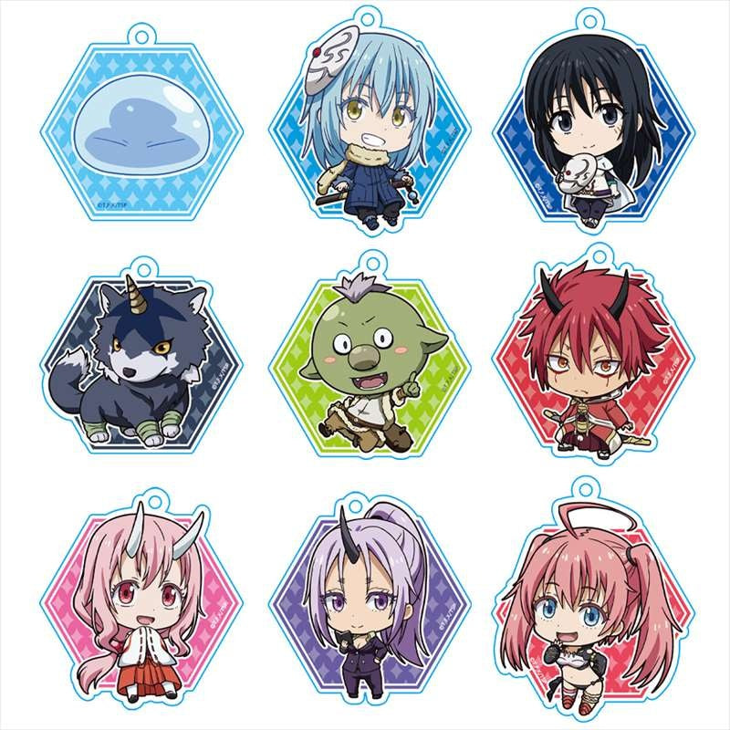 [Online Exclusive] That Time I Got Reincarnated as a Slime Trading Acrylic Chain Vol.1 (1 Random Blind Pack)