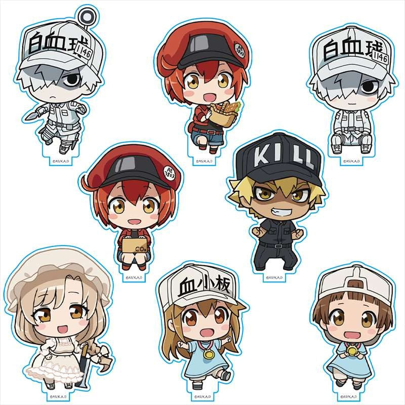 [Online Exclusive] Cells at Work!! Acrylic Stand Collection (1 Random Blind Pack)