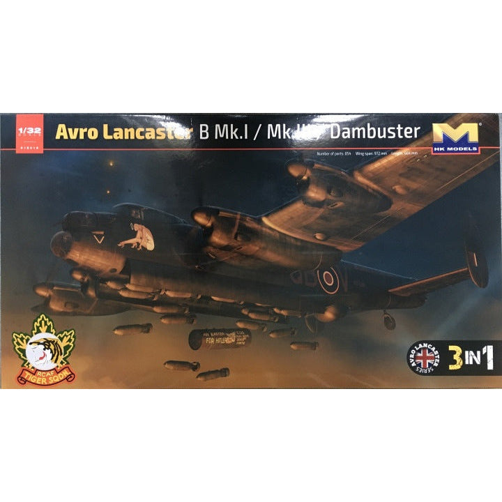 Avro Lancaster B Mk.I/Mk.III Dambuster 1/32 by HK Models