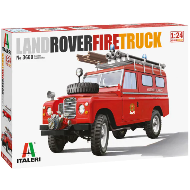Land Rover Fire truck 1/24 #3660 by Italeri