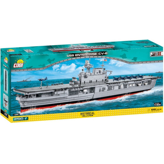 Cobi Historical Collection WWII: 4815 Ships Ws Uss Enterprise 2510 PCS
