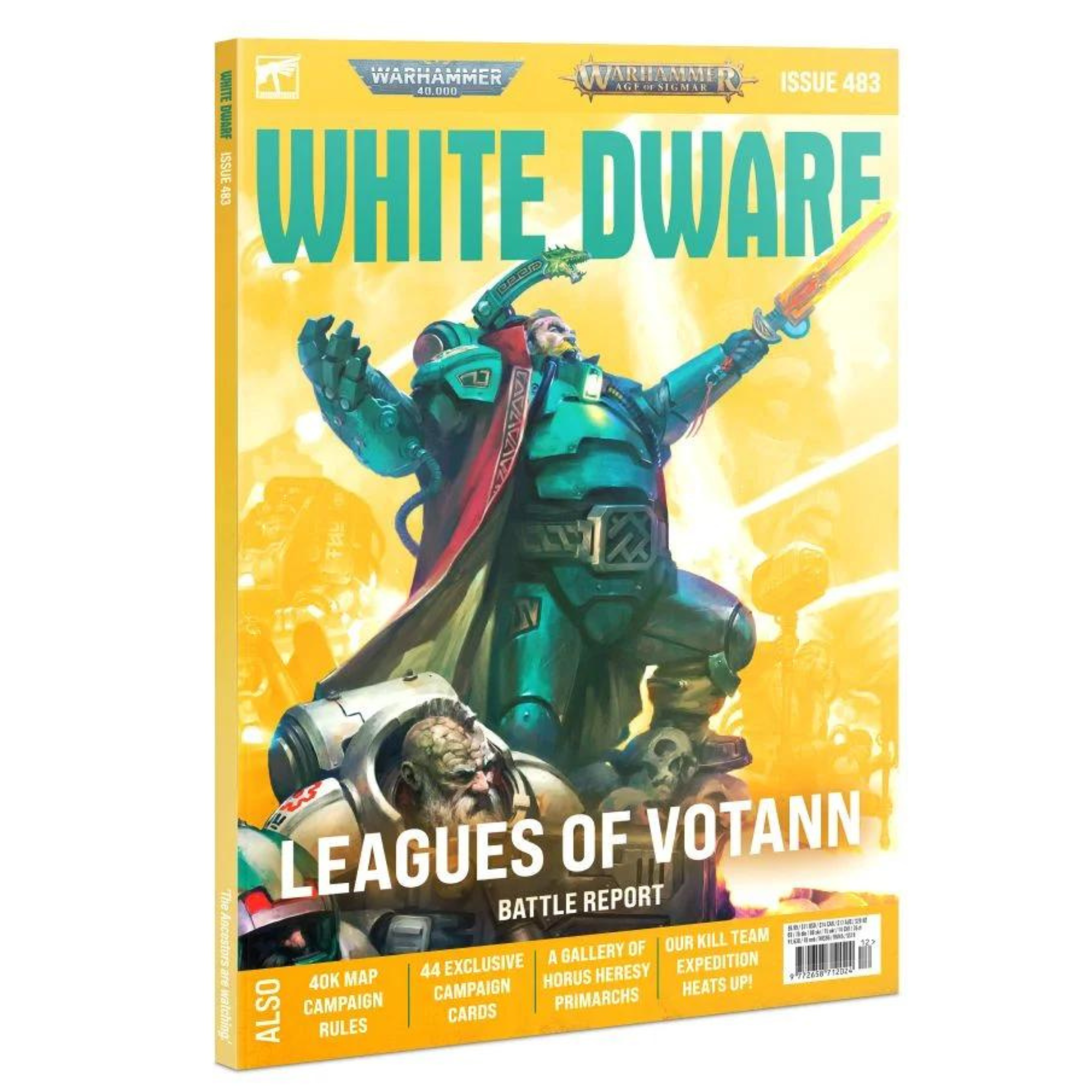 Warhammer Magazine White Dwarf Issue 483 (December 2022)