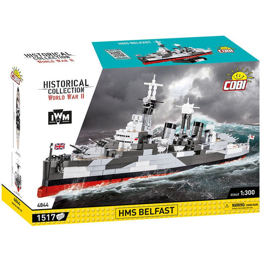 Historical Collection WWII: 4844 HMS Belfast IWM 1517 PCS