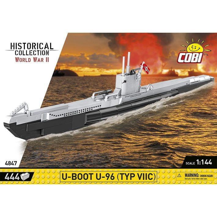 Cobi Historical Collection WWII: U-Boot U-96 Typ VIIC 444 PCS