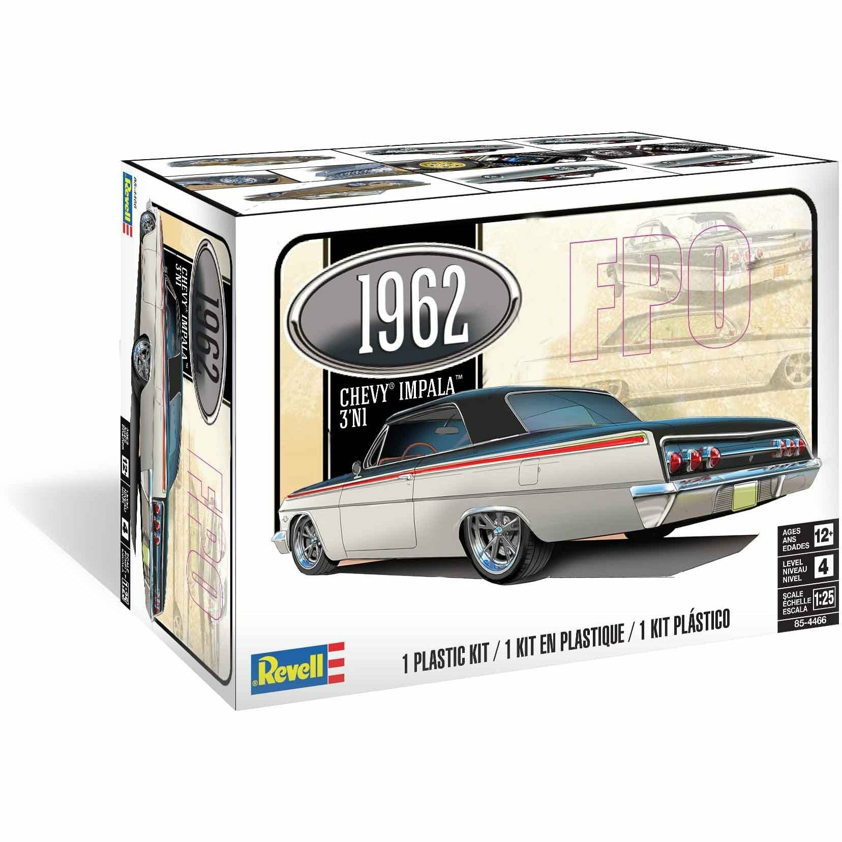 1962 Chevrolet Impala SS Hardtop 3 in 1 1/25 by Revell