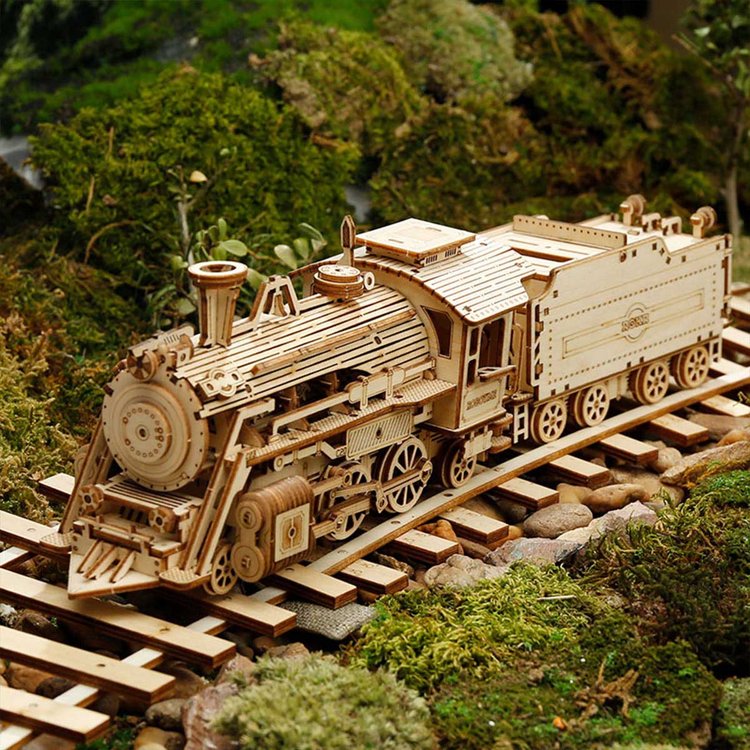 ROKR Prime Steam Express MC501 3D Wooden Puzzle