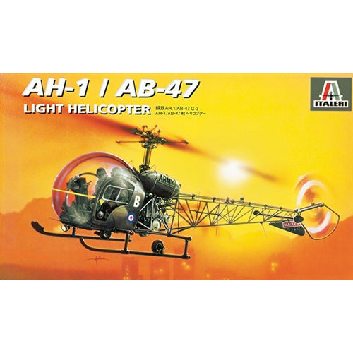 AH-1/AB-47 Light Helicopter 1/72 #0095 by Italeri