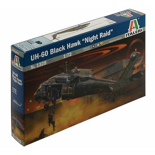 UH-60/MH-60 Black Hawk "Night Raid" 1/72 #1328 by Italeri