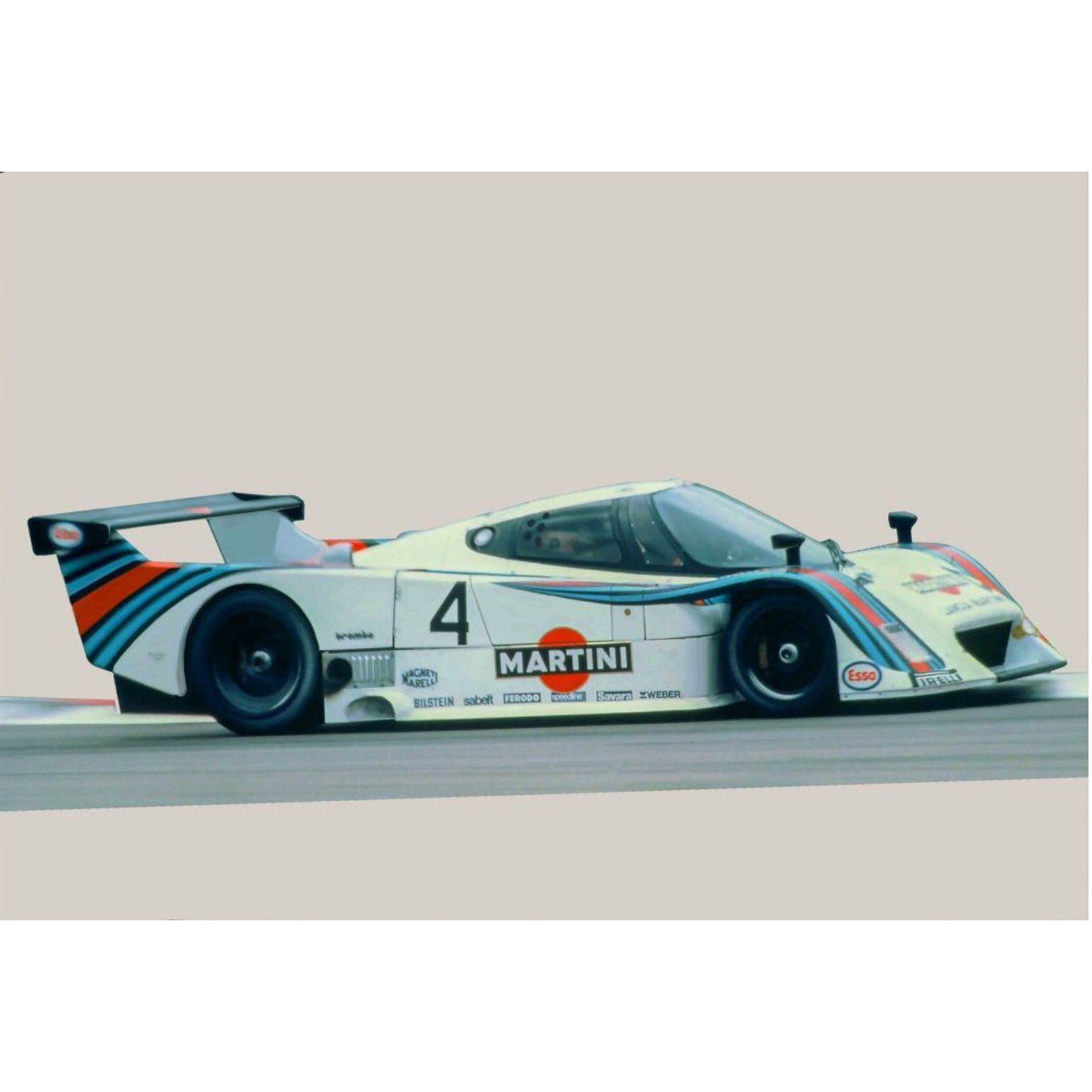 Lancia LC2 1/24 Model Car Kit #3641 by Italeri