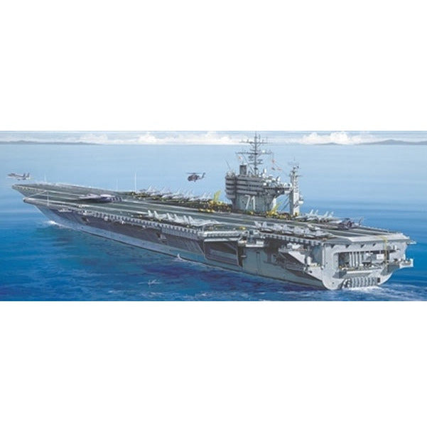 USS Roosevelt CVN-71 1/720 Model Aircraft Carrier Kit #5531 by Italeri