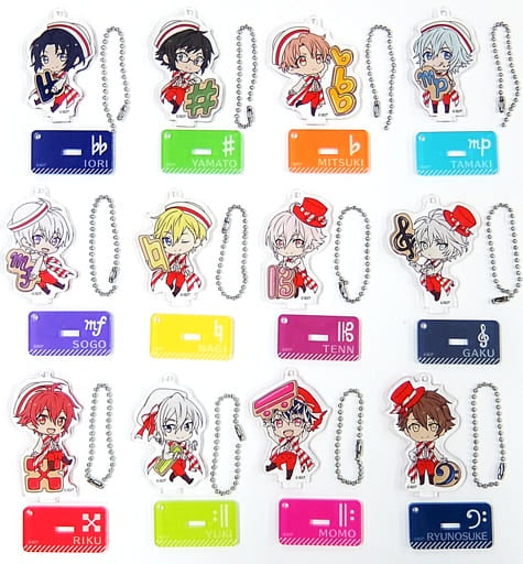 [Online Exclusive] IDOLiSH 7 Acrylic Keychain Charm Collection (1 Random Blind Pack)