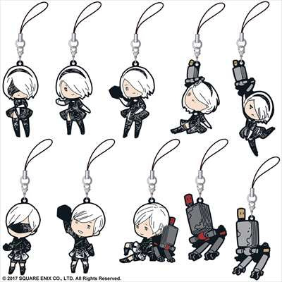 [Online Exclusive] Nier: Automata Trading Rubber Strap (1 Random Blind Pack)