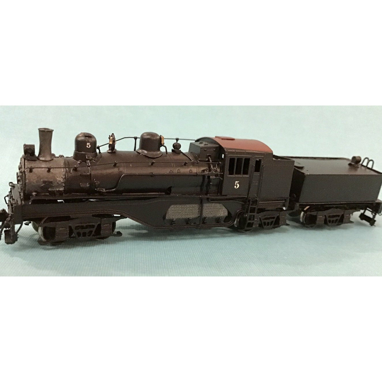 N Scale Brass Western Maryland 3-Truck Shay (PRE OWNED)