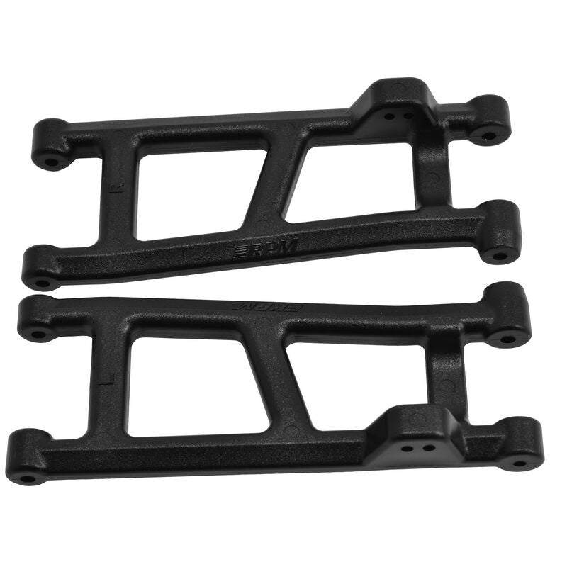 Rear A-arms, Black (2): Torment 2WD, Ruckus 2WD, Circuit 2WD RPM70462