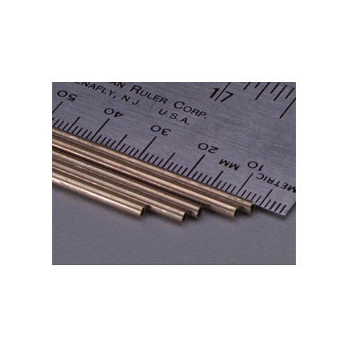 K&S Round Brass Tube 3 Ft - 3/32" OD (2.38mm) KSE1144