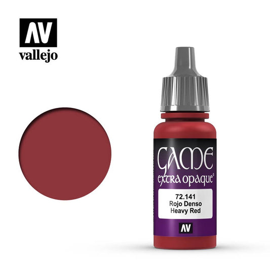 VAL72141 Extra Opaque Heavy Red