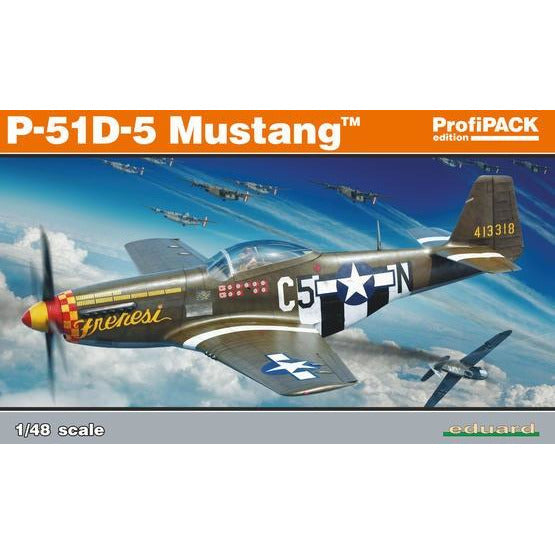 P-51D Mustang Fighter (Profipack Plastic Kit) 1/48 by Eduard