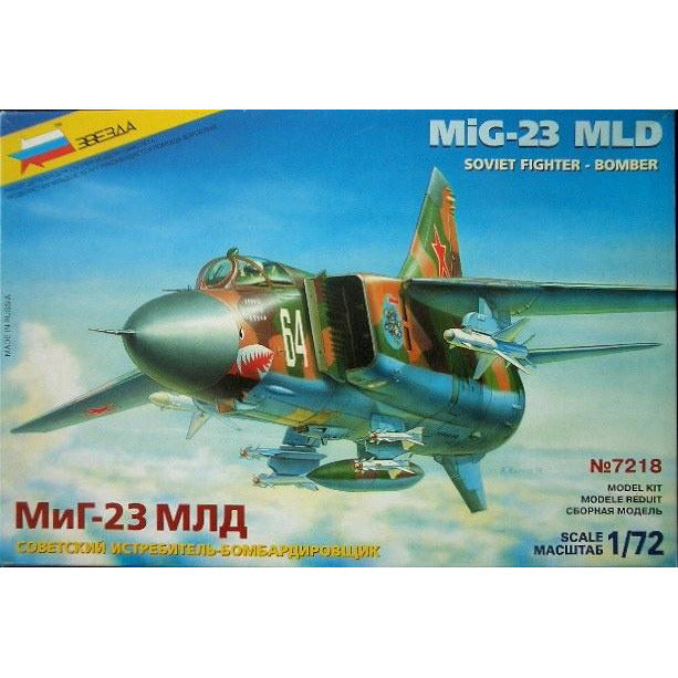 MiG-23 MLD Soviet Fighter Bomber 1/72 by Zvezda
