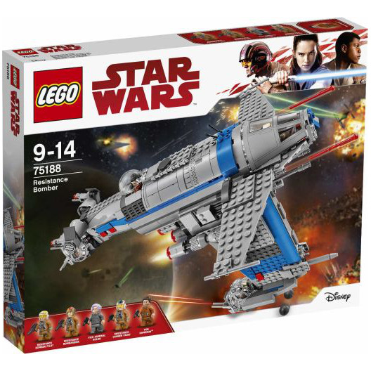 Lego Star Wars: Resistance Bomber 75188