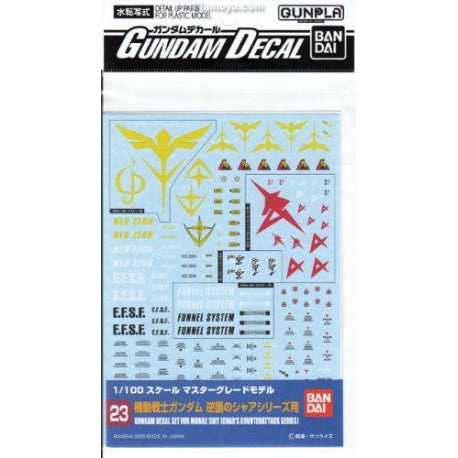 Gundam Decal 23 - Char's Counterattack Series