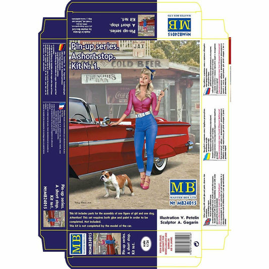 Pinup Series A Short Stop 1/24 #MB24015 Master Box
