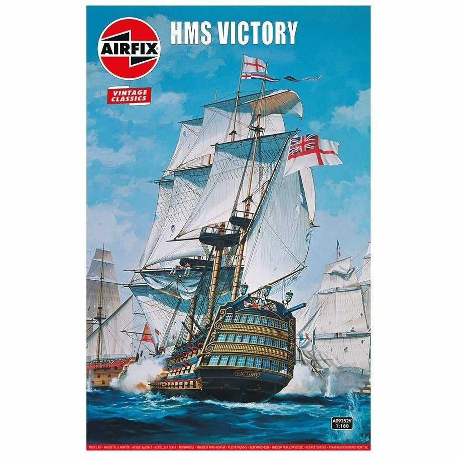 HMS Victory 1/180 Model Sailing Ship Kit #9252 by Airfix