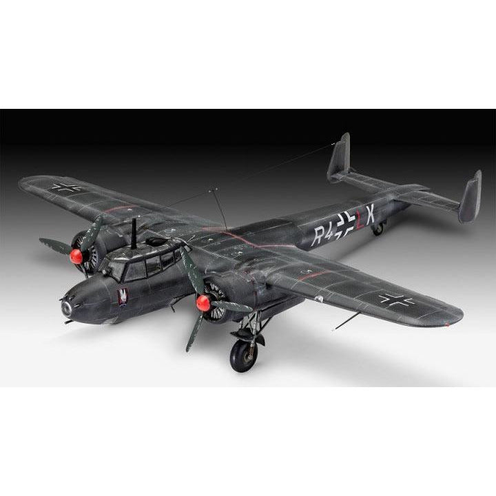 Dornier Do17 Z-10 "Kauz"1/72 #03933 Model Set Skill Level 4 by Revell