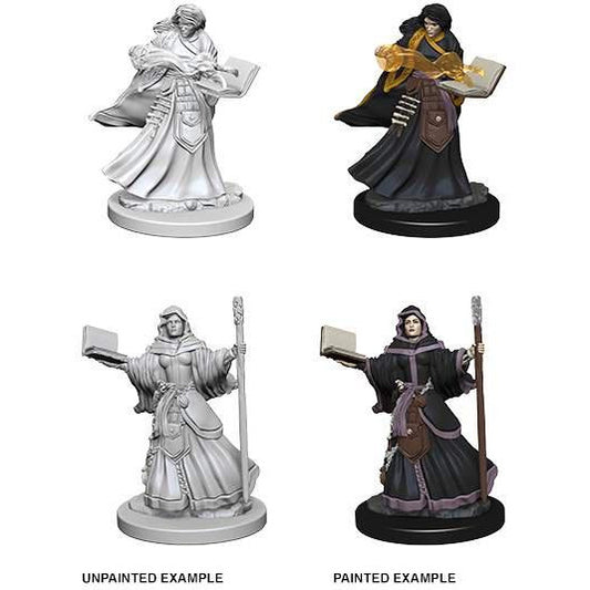 D&D Unpainted Mini - Human Female Wizard 72619