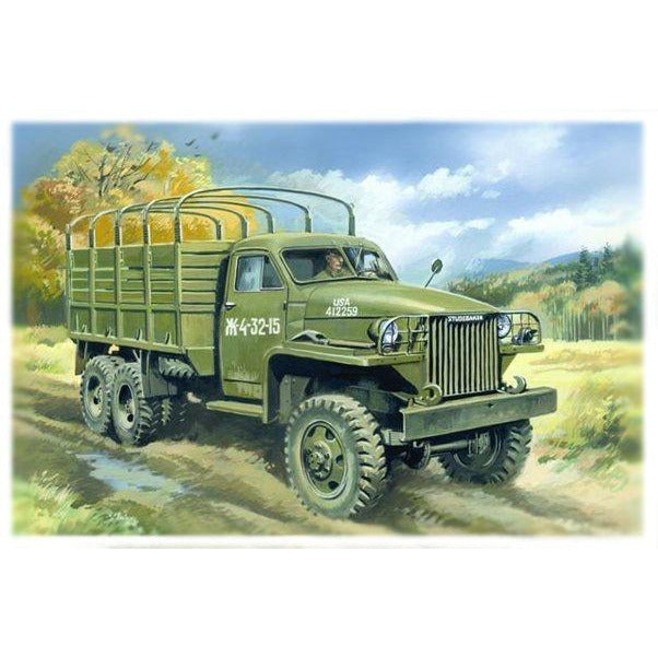 Studebaker US6, WW II Army Truck 1/35 by ICM