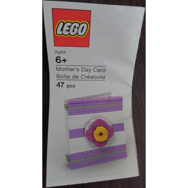 Lego Promotional: Buildable Mother's Day Card 5005878