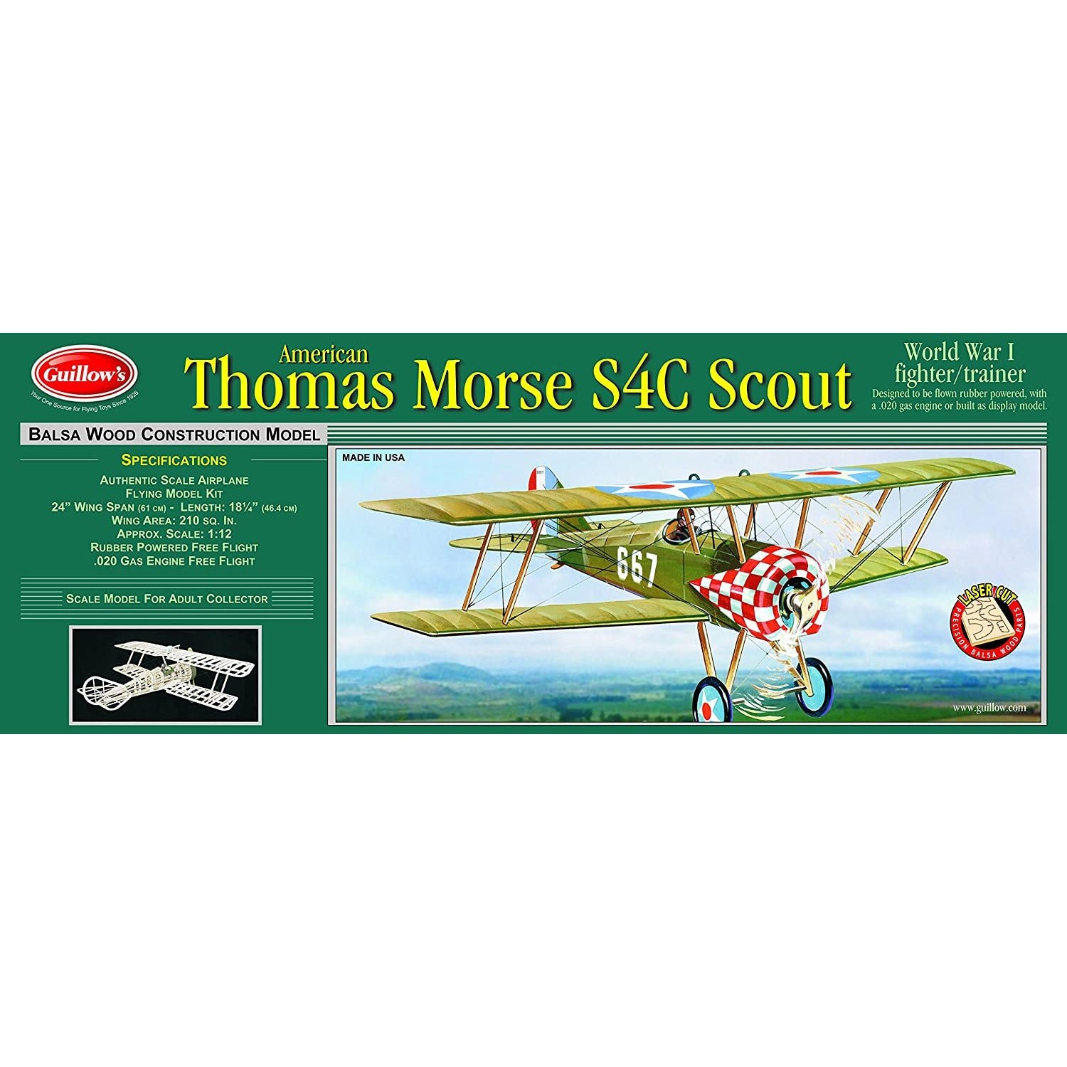 Guillows Thomas Morse Scout