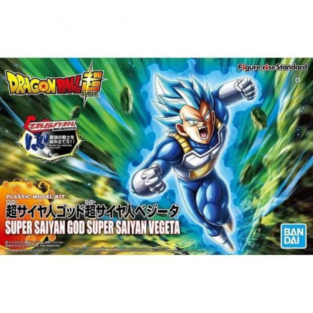 Super Seiyan God Vegeta - Figure-rise Standard #5058227 Dragon Ball Action Figure Model Kit by Bandai