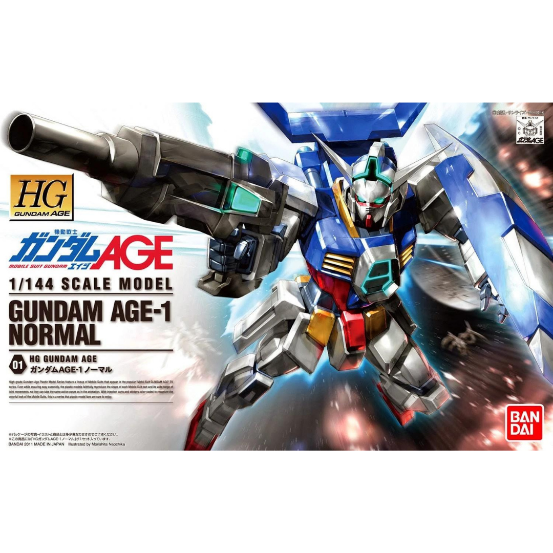 HG 1/144 Gundam AGE #01 Gundam AGE-1 Normal #5058270 by Bandai