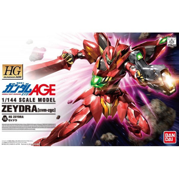 HG 1/144 Gundam AGE #15 xvm-zgc Zeydra #5060367 by Bandai