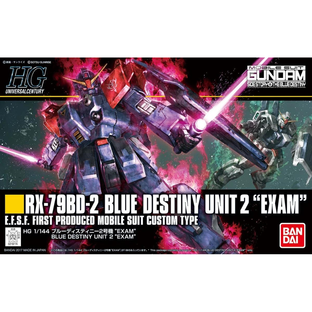 HGUC 1/144 #208 RX-79BD-2 Blue Destiny Unit 2 EXAM #5061823 by Bandai