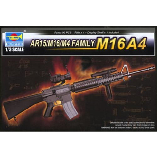 AR15/M16/M4 FAMILY-M16A4 1/3 Scale #01915 by Trumpeter