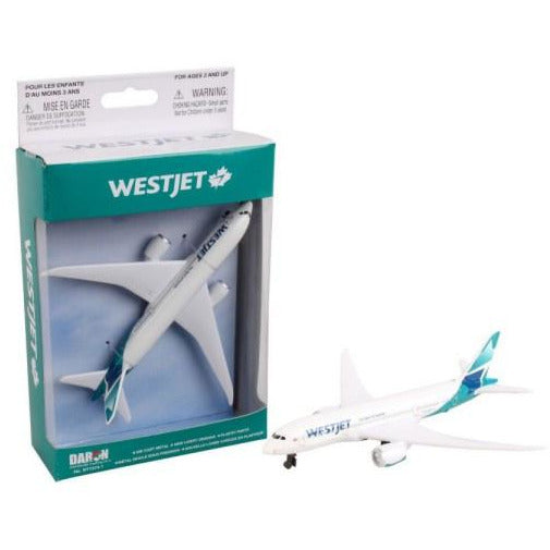 Daron WestJet Airliner (5" Wingspan)