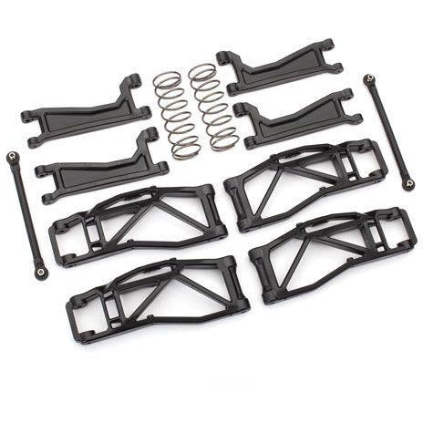 TRA8995 Traxxas Suspension kit, WideMAXX, black