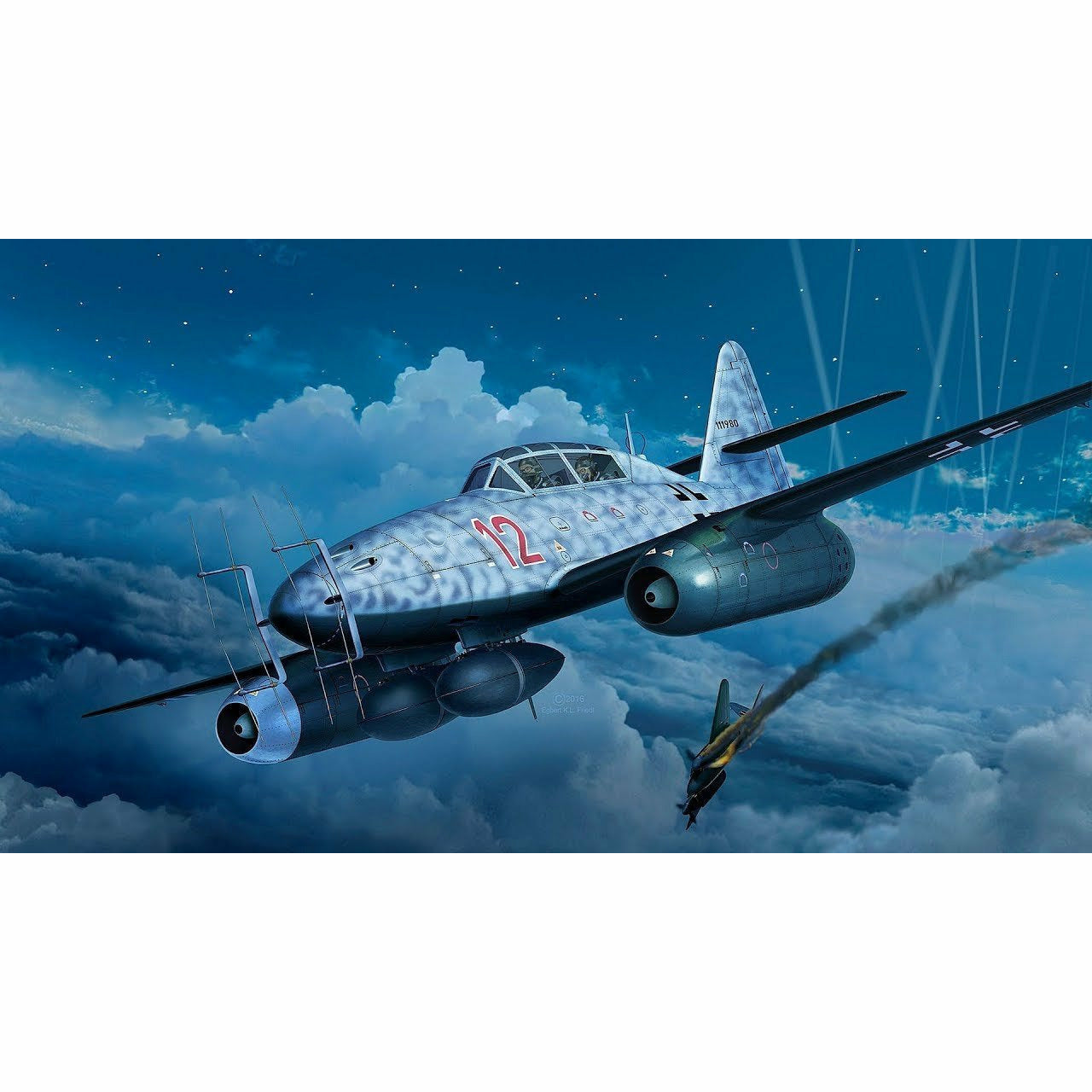 Messerchmitt Me262 B1/U-1 Nightfighter 1/32 by Revell