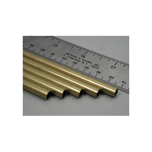 K&S Round Brass Tube 3ft - 1/4" OD (1PC/Tube Single Tube) KSE1149