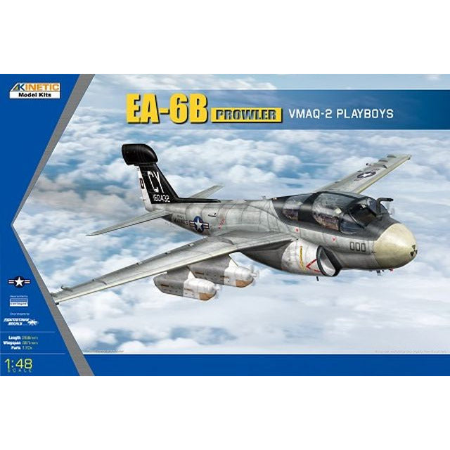 EA-6B Prowler VMAQ+2 Playboys w/ NC-2A 1/48 #48112 by Kinetic