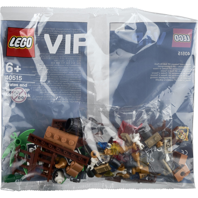 Lego Promotional: Pirates and Treasure VIP Pack Polybag 40515