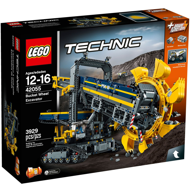 Lego Technic: Bucket Wheel Excavator 42055 (Used)