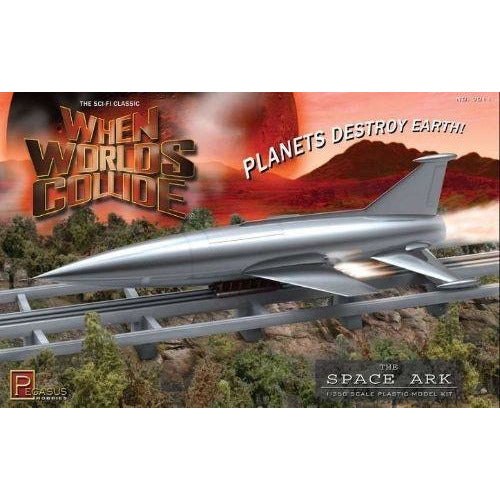 The Space Ark 1/350 When Worlds Collide Science Fiction Model Kit #9011 by Pegasus Hobbies