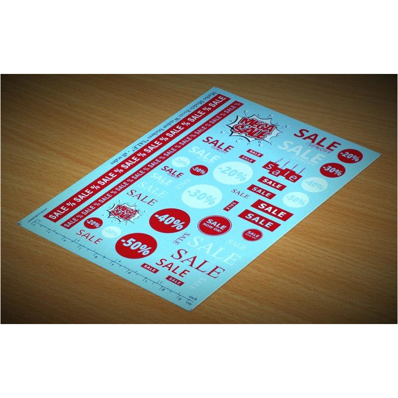 Matho Models Window Stickers "SALE" MAT-80011